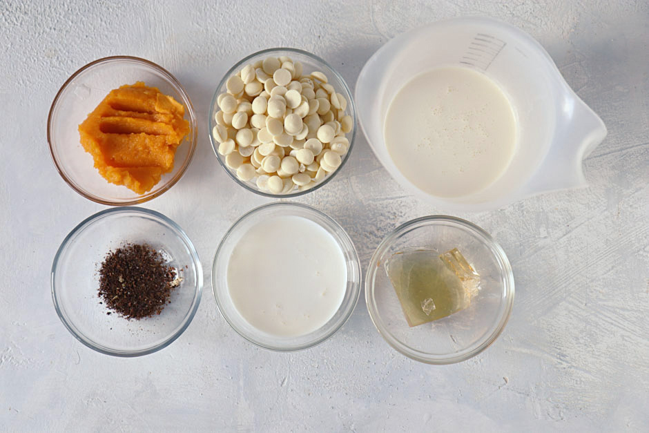 мусс с тыквой и сливками ингредиенты