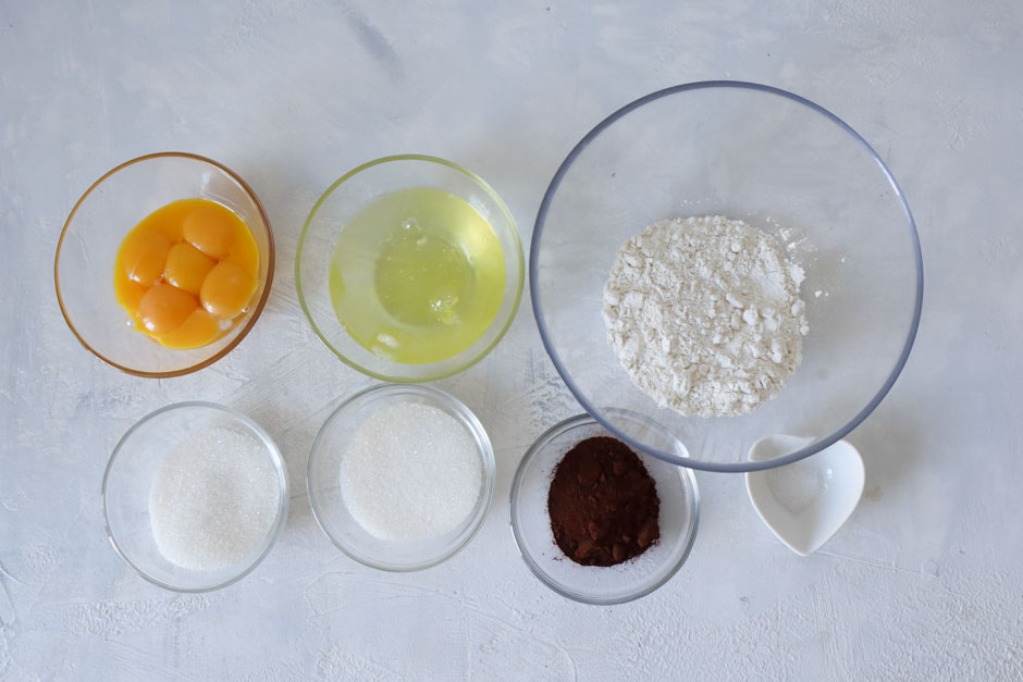 бисквитный корж ингредиенты