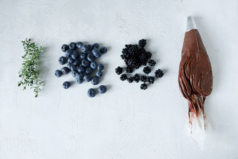 бисквитный рулет декор