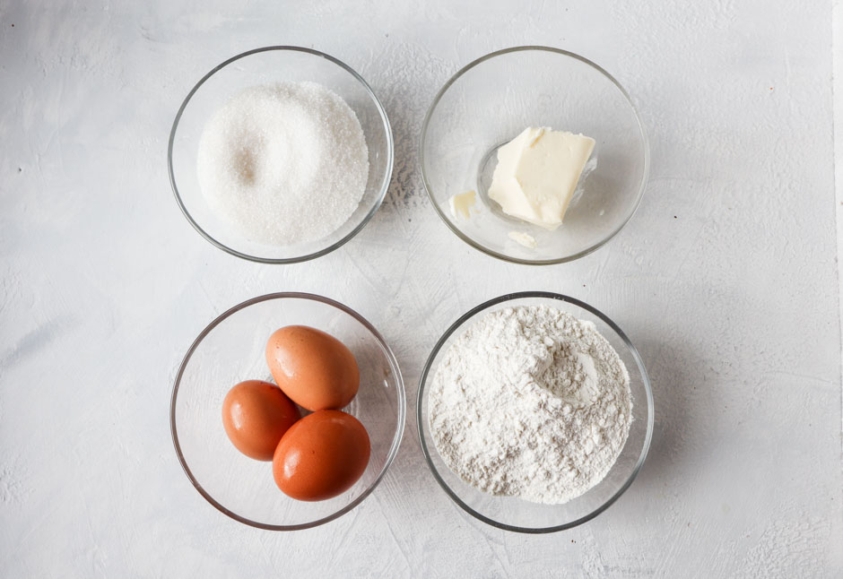 генуэзский бисквит ингредиенты