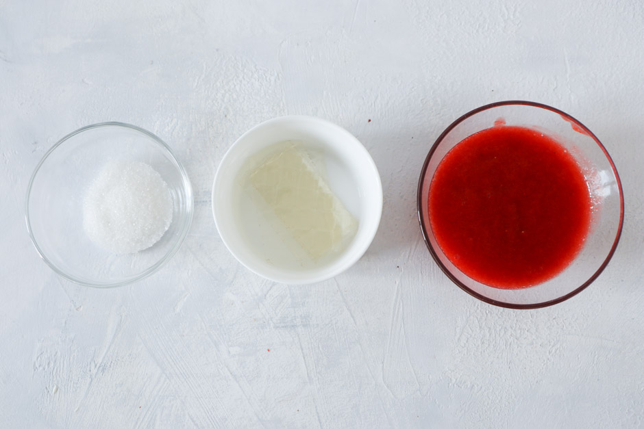 клубничное желе ингредиенты