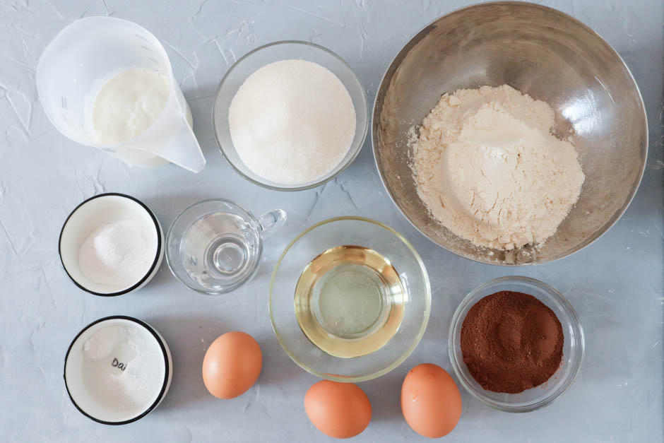 шоколадный бисквит ингредиенты