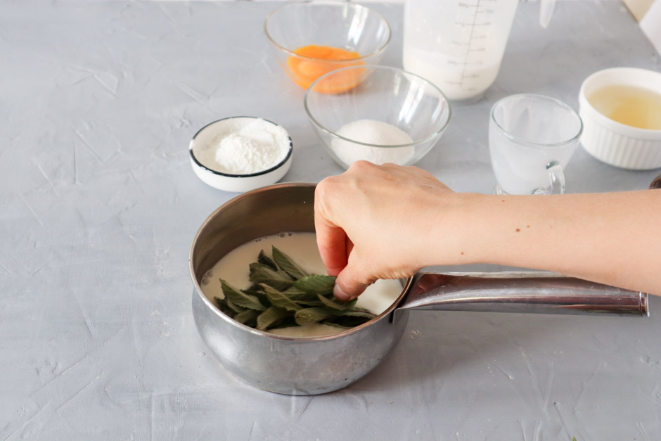 готовим мятный мусс