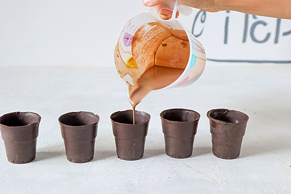 готовим шоколадный десерт с кофе и апельсином