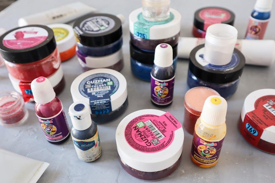 Лучшие пищевые красители для кондитеров