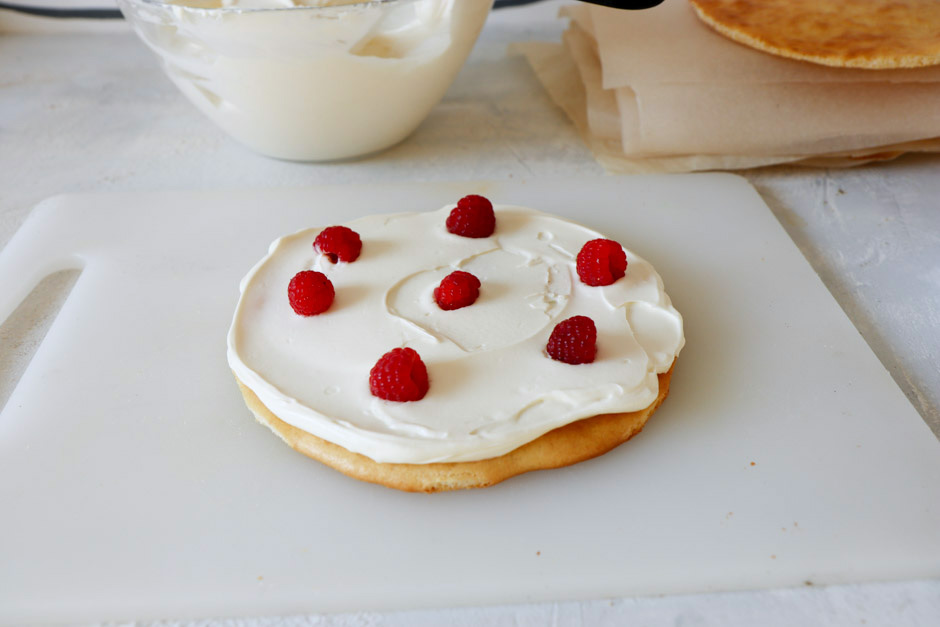 сборка торта