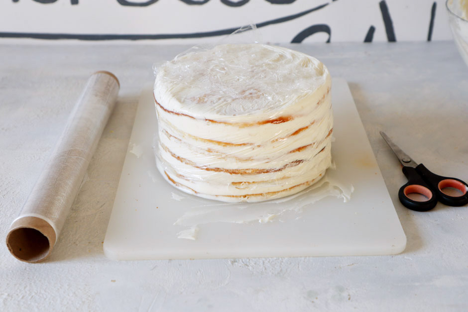 сборка торта