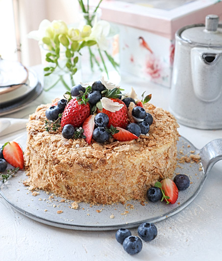 Торт Наполеон | Онлайн кондитерская школа. Кондитерские курсы Краснодар