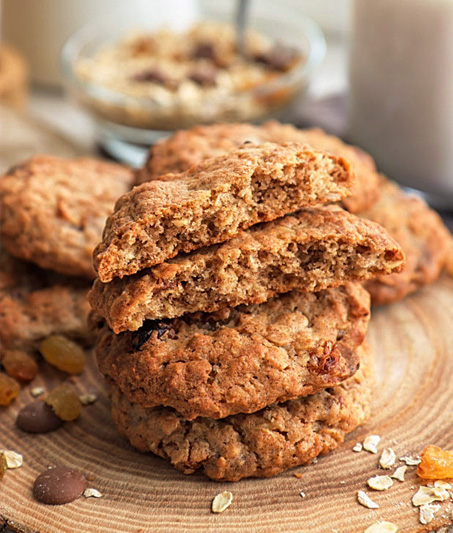 Овсяное печенье с изюмом и шоколадом | Онлайн кондитерская школа. Кондитерские курсы Краснодар